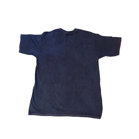 Mens Mr. Buho Riviera Maya Mexico Blue White SS 100% Cotton 2XL Palm Trees - Picture 6 of 6